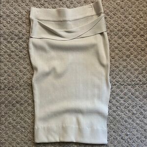 Cream Women's Midi Skirt